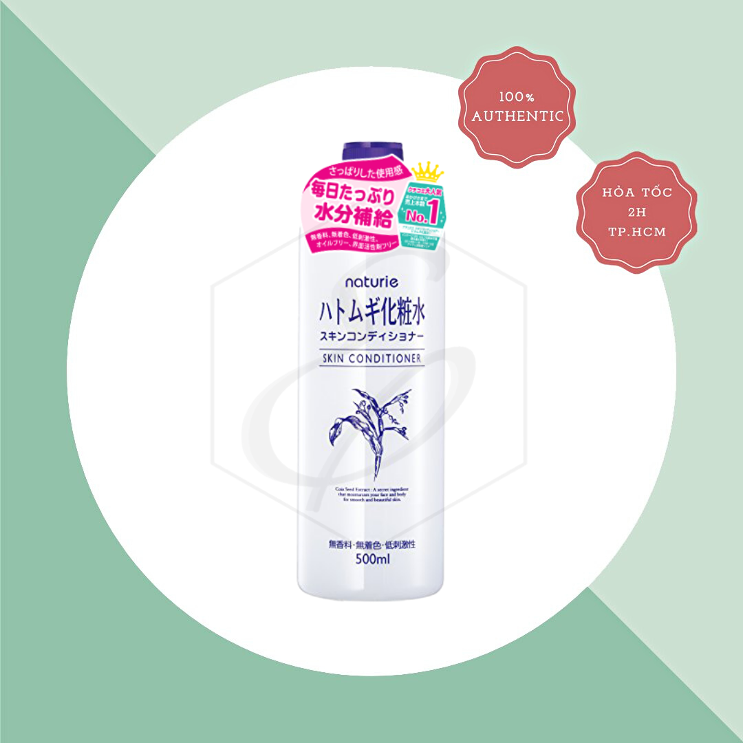 Nước Hoa Hồng Naturie Hatomugi Skin Conditioner - 500ml